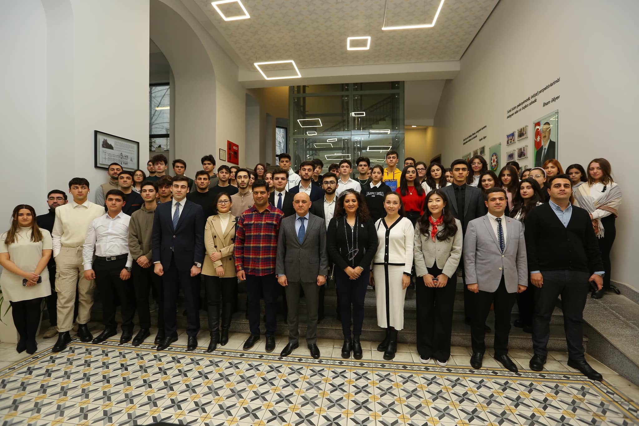 On January 22, a conference on "Participation of youth in the election process" was held at the Azerbaijan-French University.